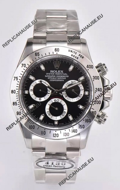 Rolex Cosmograph Daytona M116520-78590 Original Cal.4130 Movement - 904L Steel Watch