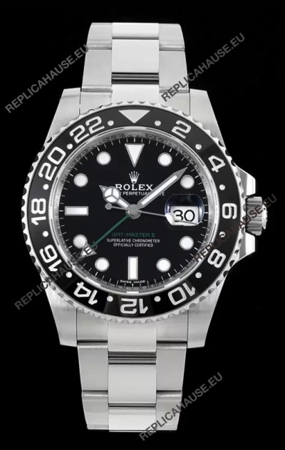 Rolex GMT Masters II 116710LN-78200 Cal.3186 Movement Swiss Replica - Ultimate 904L Steel Watch