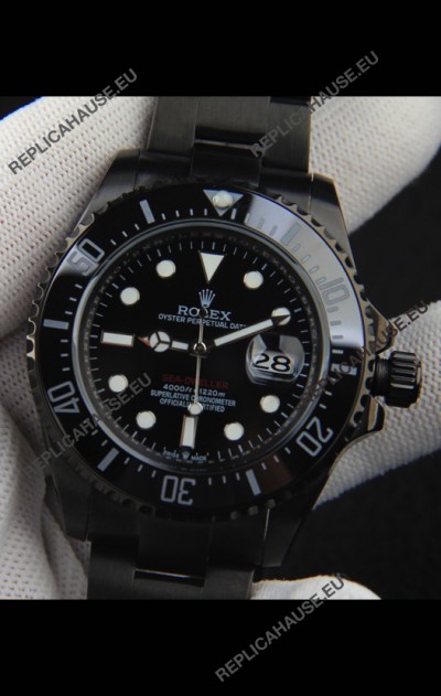 Rolex Sea Dweller Japanese Movement Replica Watch Black Dial 43MM