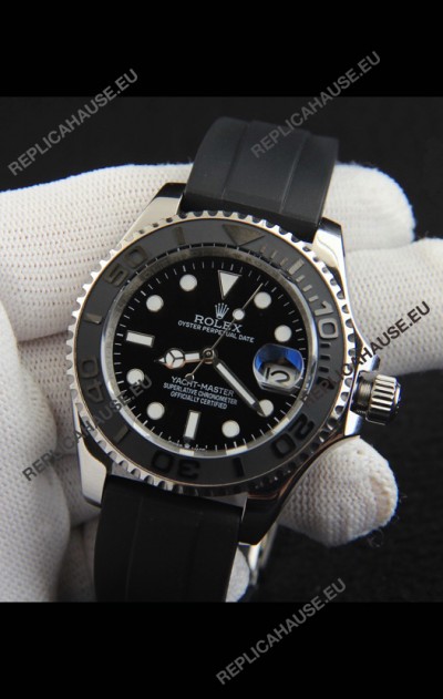 Rolex Yachtmaster Stainless Steel Japanese Replica Watch - 40MM