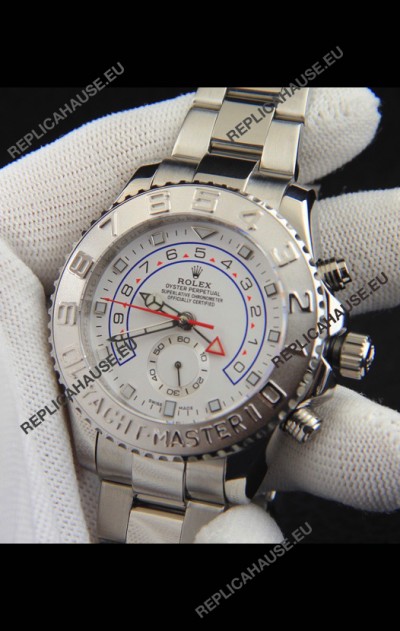 Rolex Yachtmater II Japanese Movement Replica Watch 44M Stainless Steel 