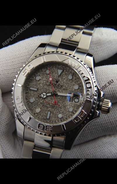 Rolex Yachtmaster Stainless Steel Japanese Replica Watch - 40MM - Grey Dial 