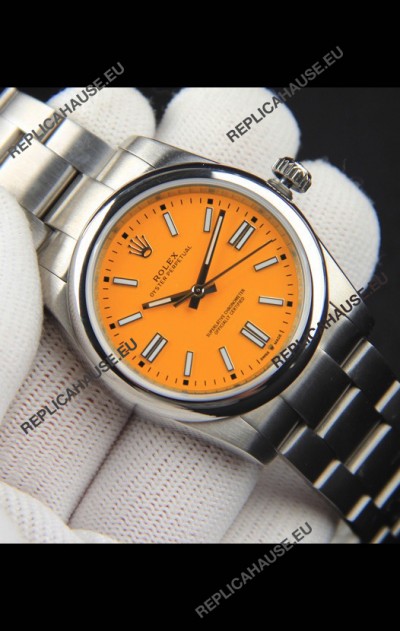 Rolex Oyster Perpetual Japanese Movement Replica Watch 36MM - Yellow Dial