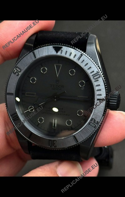Tudor Super Clone Black Bay Ceramic Black Dial Swiss Replica Watch 