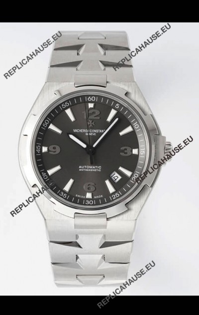 Vacheron Constantin Overseas 1:1 Mirror Swiss Replica Watch in Grey Dial - Steel Strap