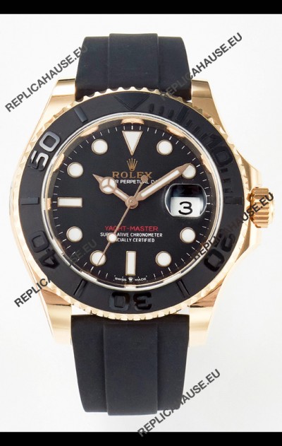 Rolex Yachtmaster Super Clone 126655 Rose Gold 42MM Cal.3235 Swiss 1:1 Swiss Replica