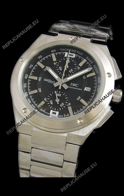 IWC Ingenieur Swiss Watch in Black Dial