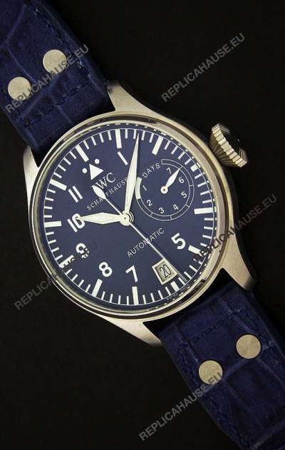 IWC Der Flieger Automatic Swiss Replica Watchin Blue