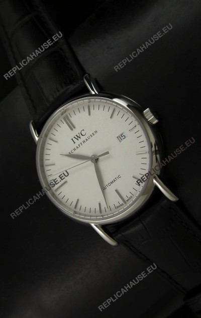 IWC Portofino Swiss Watch in White Dial