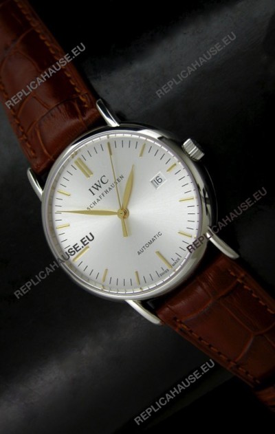 IWC Big Pilot Swiss Replica Watch in Stainless Steel Casing