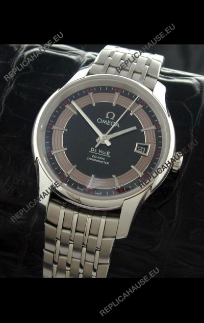 Omega De Ville Hour Vision Watch in Stainless Steel
