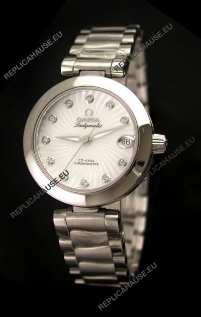 Omega Deville Ladymatic Chronometer Swiss Automatic Watch - 1:1 Mirror Replica 