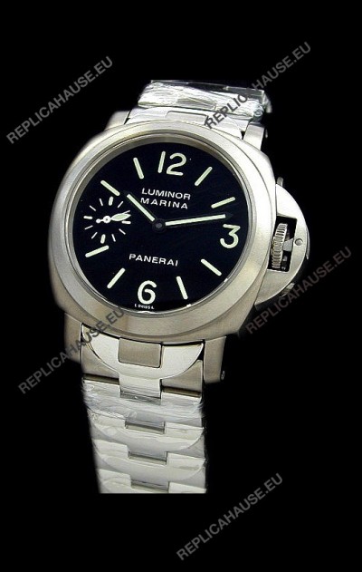 Panerai Luminor Marina Swiss Watch in Steel Casing