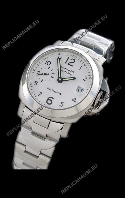 Panerai Luminor Marina 40MM Swiss Watch in Steel Strap