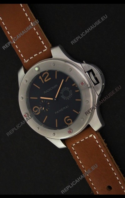 Panerai Radiomir Power Reserve Watch in Black Dial
