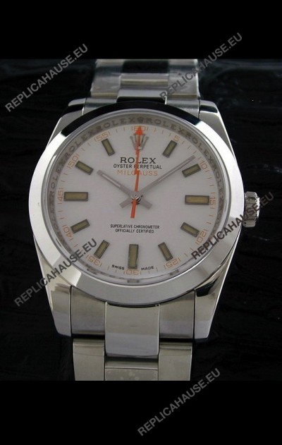 Rolex Oyster Perpetual Milgauss Swiss Replica Watch