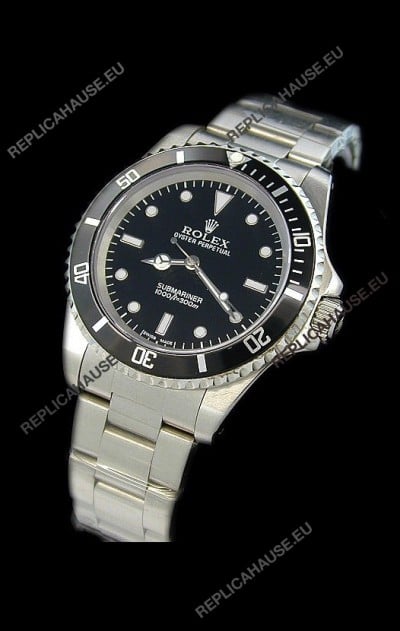Rolex Submariner Swiss Watch - No Date Window Edition