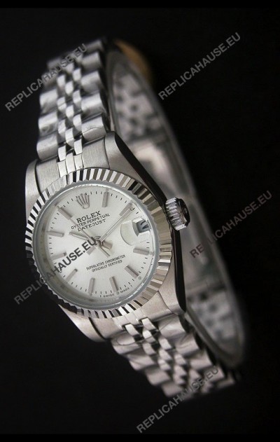 RolexÂ Datejust Oyster Perpetual Superlative ChronoMeter Japanese Watch in White Dial