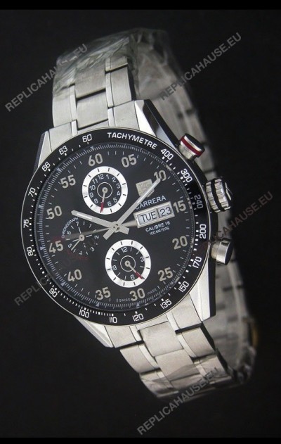 Tag Heuer Carrera Tachymeter Swiss Chronograph Watch