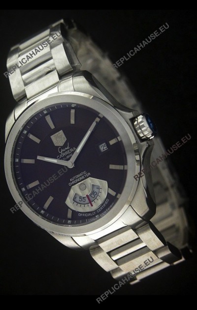 Tag Heuer Grand Carrera Calibre Swiss Automatic Watch in Black Dial