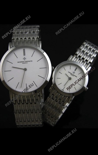 Vacheron Constantin Classical Couple Japanese Steel Watch