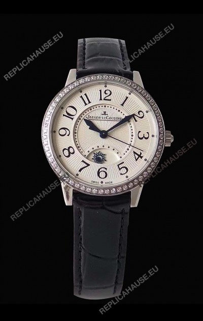 Jaeger-LeCoultre Rendez-Vous Steel Night & Day Medium 1:1 Mirror Swiss Watch 