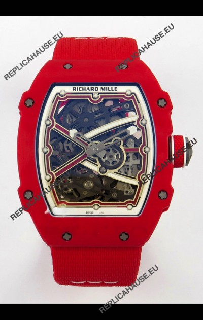 Richard Mille RM67-02 Red NTPT 37 Grams CRMA7 Clone Movement 