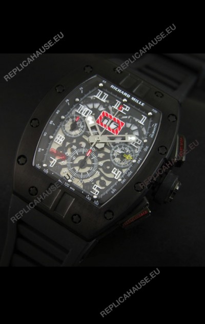 Richard Mille RM011 Filipe Massa Edition PVD Casing Swiss Replica Watch