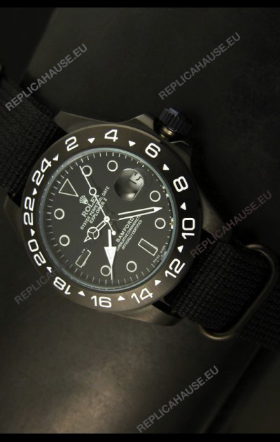 Rolex Explorer II Bamford Stealth Ghost Edition Replica Watch