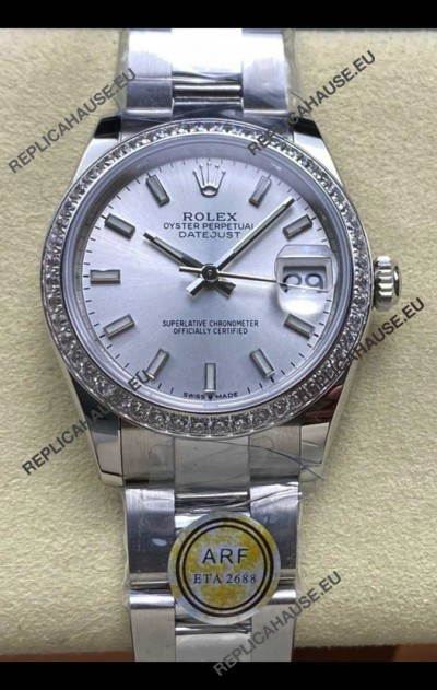 Rolex Super Clone Datejust 31MM Steel Dial and Case Super Clone Watch