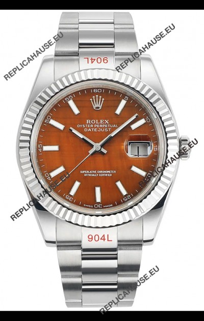 Rolex Datejust Cal.3235 Movement Tiger Dial 41MM Super Clone Watch 