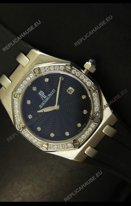 Audemars Piguet Royal Oak Ladies Quartz Replica Watch in Steel Case
