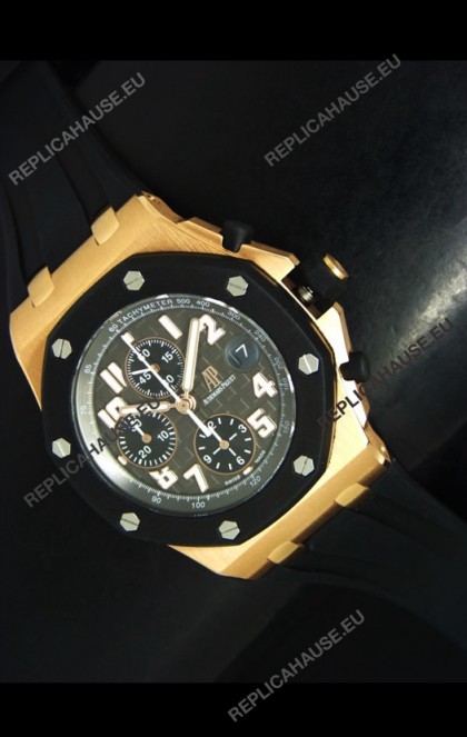 Audemars Piguet Royal Oak Offshore Pink Gold Swiss Watch - MIRROR REPLICA