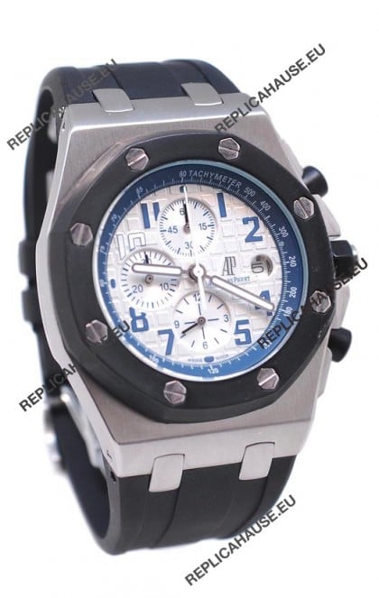Audemars Piguet Royal Oak Offshore Japanese Replica Watch in Off White Dial