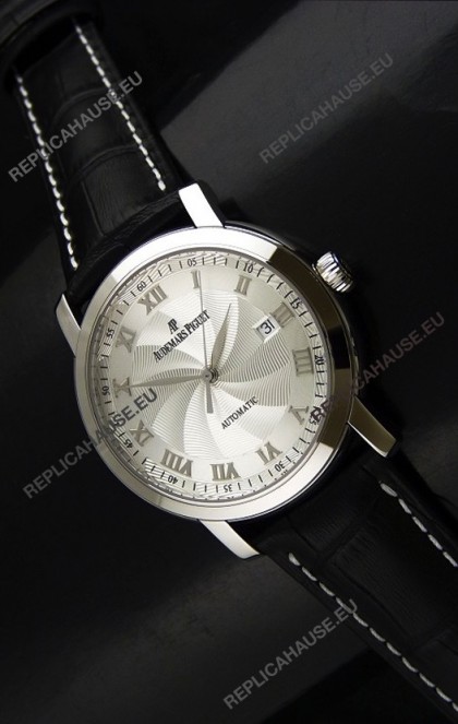 Audemars Piguet Jules Audemars Swiss Watch in Silver Dial