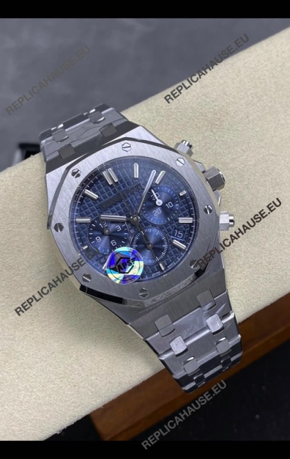Royal Oak Chrono 26715ST Bleu Dial 38mm Super Clone Watch 