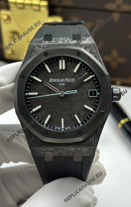 Royal Oak Aqua Voidline DiW 15500 Black Carbon Super Clone Watch 