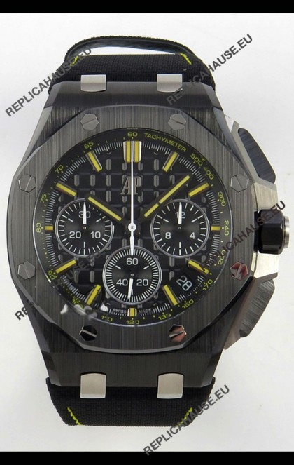 Royal Oak Offshore Chronograph 26420FE Black Ceramic Super Clone Watch 