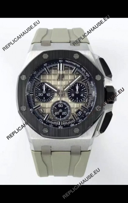 Royal Oak Offshore Chronograph 26420 Smoked Dial Super Clone Watch 