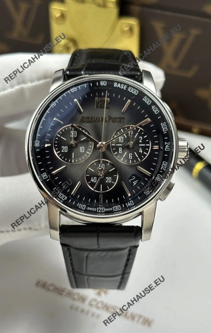 AP CODE 11.59 26393ST Chrono Smoked Dial Super Clone Watch 