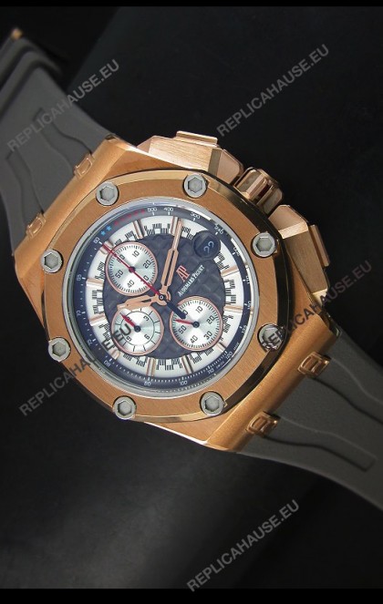 Audemars Piguet Royal Oak Offshore Michael Schumacher Quartz Movement in Rose Gold