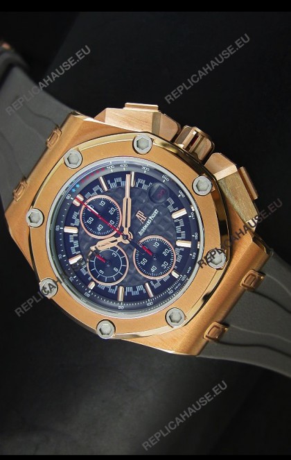 Audemars Piguet Royal Oak Offshore Michael Schumacher Quartz Movement in Rose Gold