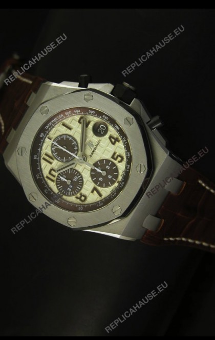 Audemars Piguet Royal Oak Offshore White Safari Edition - 1:1 Mirror Replica Watch