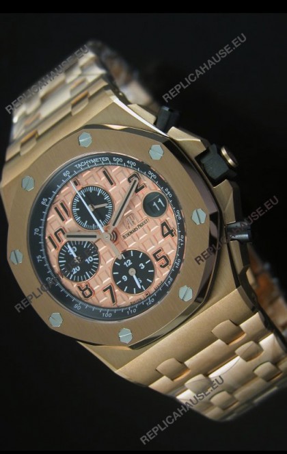 Audemars Piguet Royal Oak Offshore THEMES Pink Gold Casing 