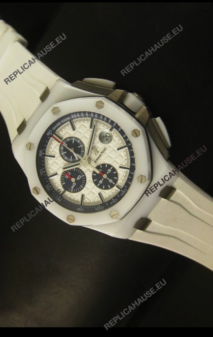Audemars Piguet Royal Oak Offshore White Ceramic 1:1 Mirror Ultimate Edition