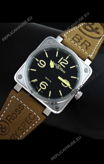 Bell and Ross BR01-94 Swiss Replica Steel Casing Watch