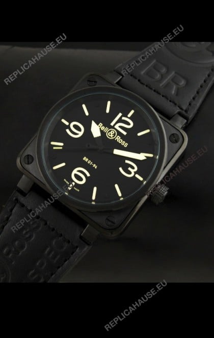 Bell and Ross BR01-94 Swiss Replica PVD Watch