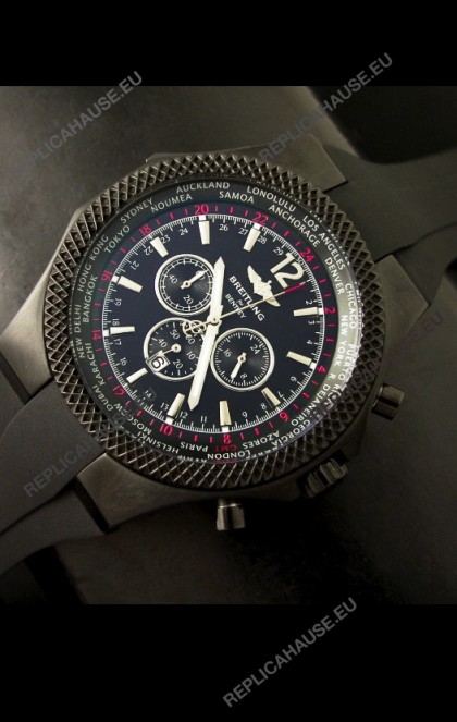 Breitling Bentley Japanese Replica Watch in Grey Dial