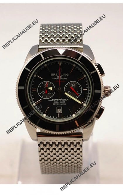 Breitling SuperOcean Heritage Swiss Replica Watch - Black Dial
