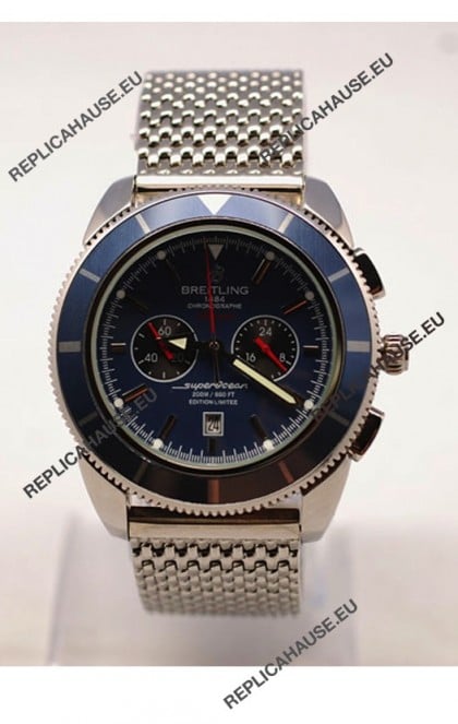Breitling SuperOcean Heritage Swiss Replica Watch - Dark Blue Dial